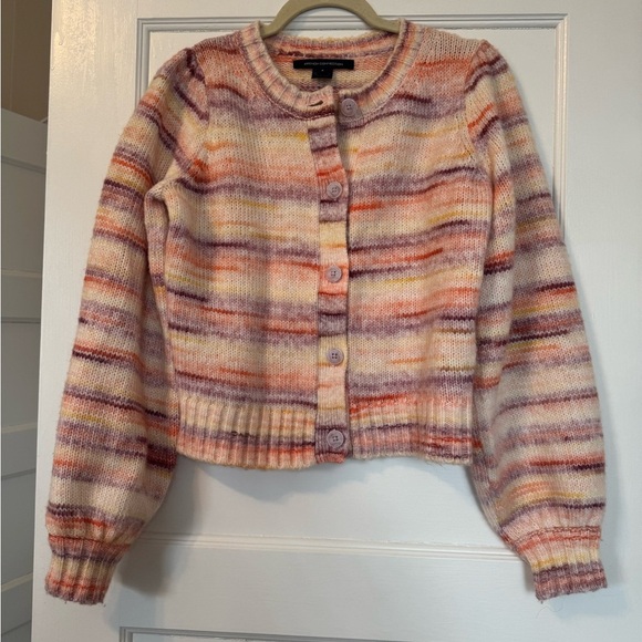 French Connection size small Striped Knit Cardigan - Picture 2 of 5